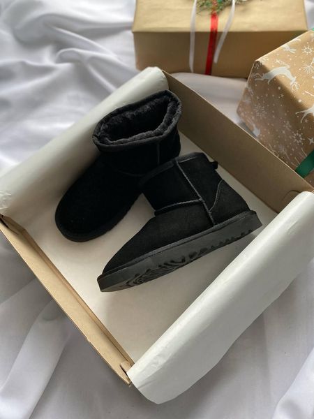 Ugg Mini Black Suede 6470-36 фото