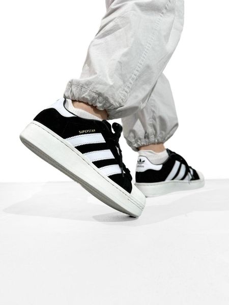 Adidas Superstar XLG Black White 10534-36 фото