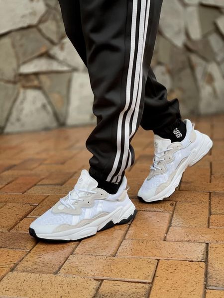 Adidas Ozweego Adiprene Pride White Beige Black 2708-36 фото