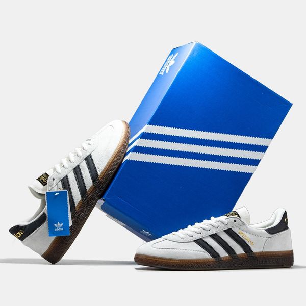 Adidas Spezial Handball White Black 9330-44 фото