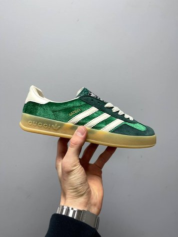 Adidas x Gucci Gazelle Green 2318-36 фото