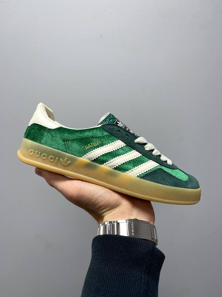 Adidas x Gucci Gazelle Green 2318-36 фото