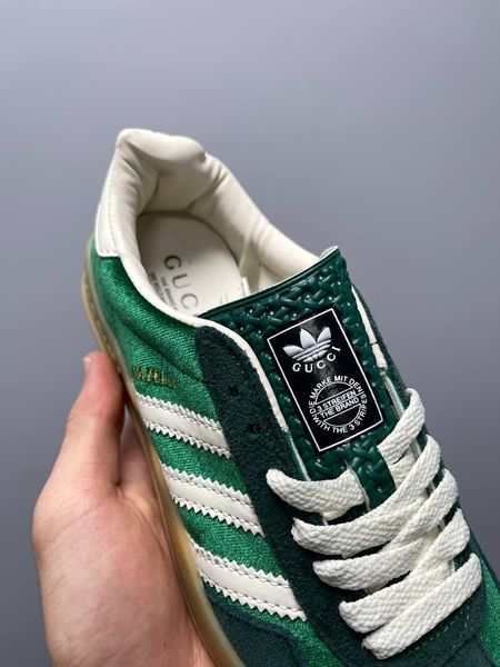 Adidas x Gucci Gazelle Green 2318-36 фото