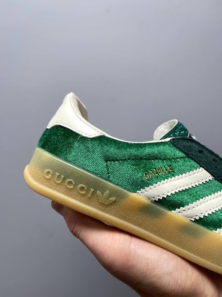 Adidas x Gucci Gazelle Green 2318-36 фото