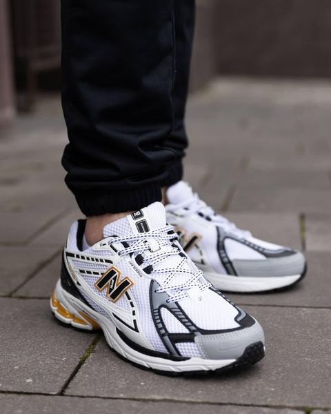 New Balance 1906R White Gold Silver Black 11652-42 фото