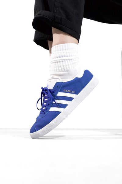 Adidas Gazelle Blue White 10496-36 фото