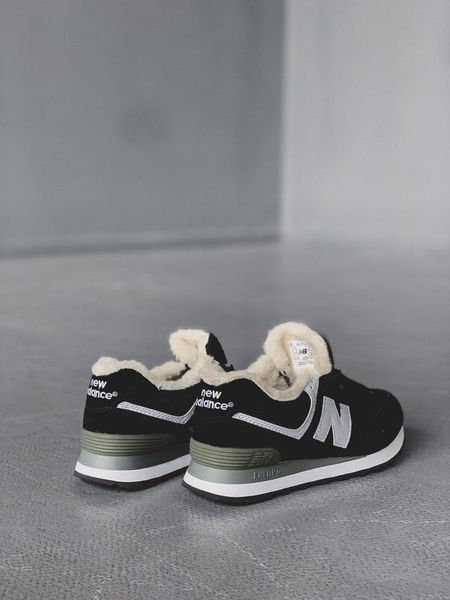 New Balance 574 Black White Grey 3764-42 фото