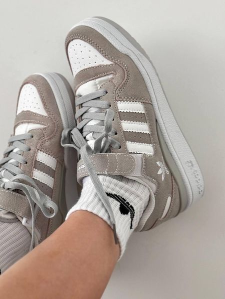 Adidas Forum Low LIGHT GREY SUEDE 10520-36 фото