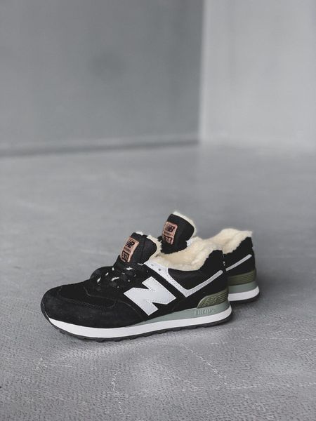 New Balance 574 Black White Grey 3764-42 фото