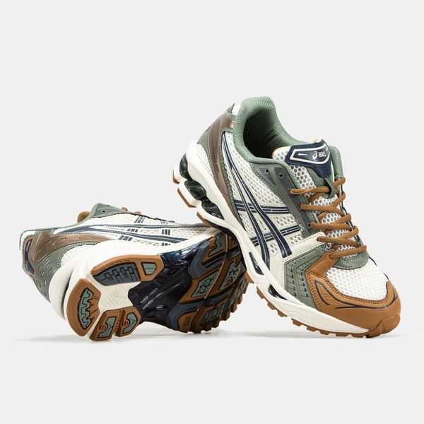 Asics Gel-Kayano 14 Grey Silver Black Orange 11411-36 фото