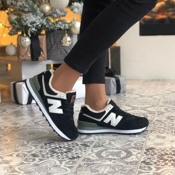 New Balance 574 Black White Grey 3764-42 фото