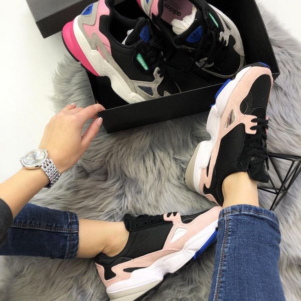 Adidas Falcon Pink Black White 7493-36 фото