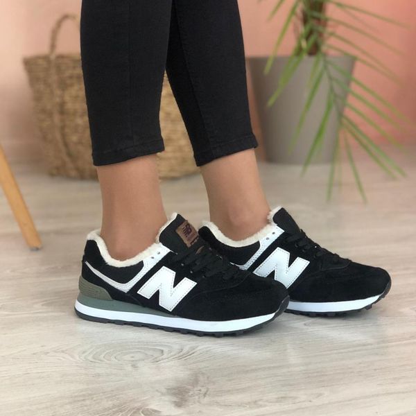 New Balance 574 Black White Grey 3764-42 фото