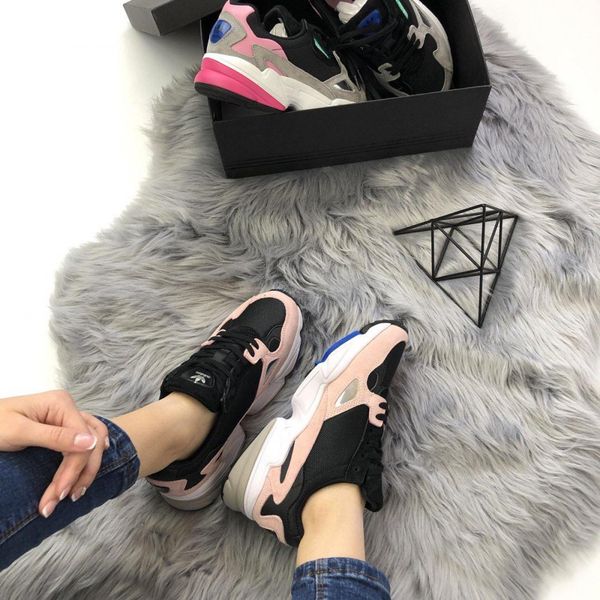 Adidas Falcon Pink Black White 7493-36 фото