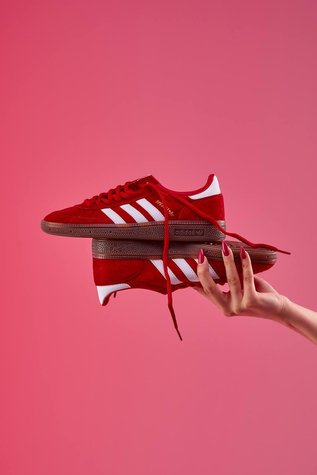 Adidas Spezial Red White 10951-36 фото