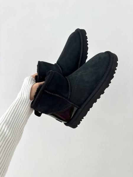 Ugg Classic Mini Black LACQUER 9942-36 фото