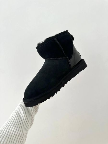 Ugg Classic Mini Black LACQUER 9942-36 фото