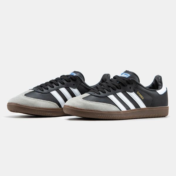 Adidas Samba Vegan Black White Grey 9256-36 фото