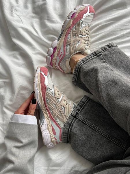 Asics Gel Nyc Grey Pink 11806-36 фото