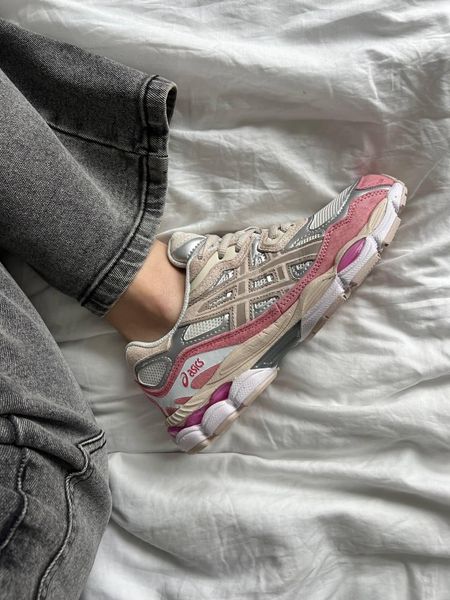 Asics Gel Nyc Grey Pink 11806-36 фото