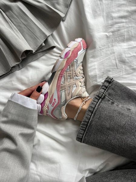 Asics Gel Nyc Grey Pink 11806-36 фото