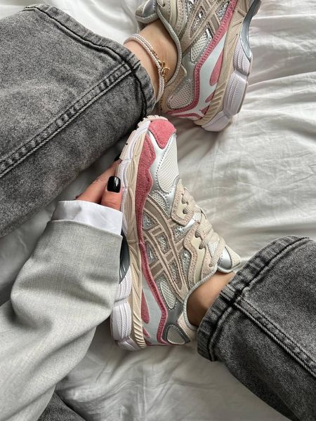 Asics Gel Nyc Grey Pink 11806-36 фото