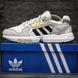 Adidas ZX Torsion Grey White Black 8945-36 фото 5