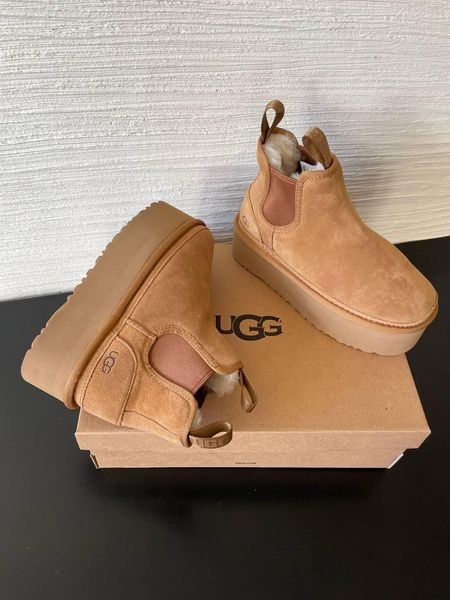 Ugg Neumel Platform Chestnut (на резинці) 9835-36 фото