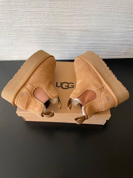 Ugg Neumel Platform Chestnut (на резинці) 9835-36 фото