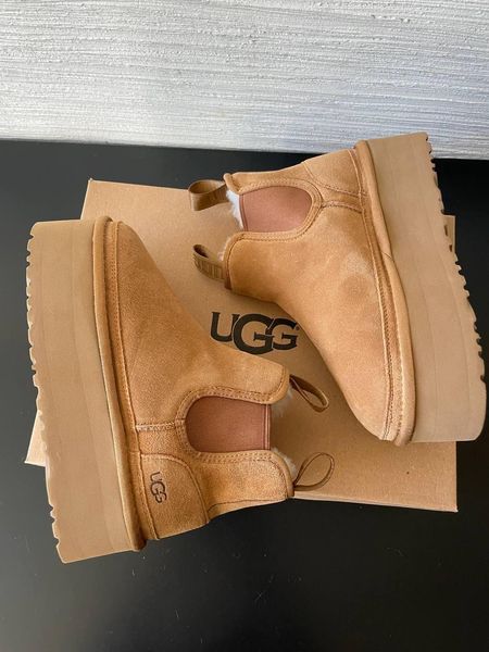 Ugg Neumel Platform Chestnut (на резинці) 9835-36 фото