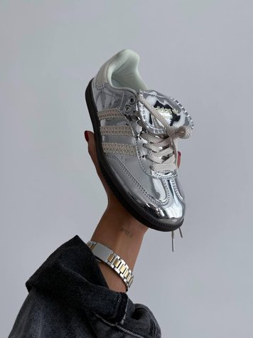 Adidas Samba Wales Bonner Silver Metallic 11327-36 фото