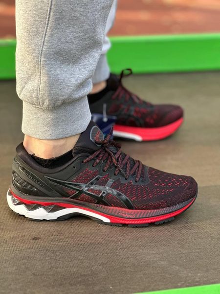 Asics Gel-Kayano 28 Black red 11565-36 фото