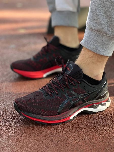 Asics Gel-Kayano 28 Black red 11565-36 фото