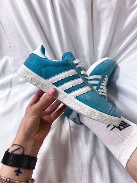 Adidas Gazelle Blue Green v2 2826-36 фото