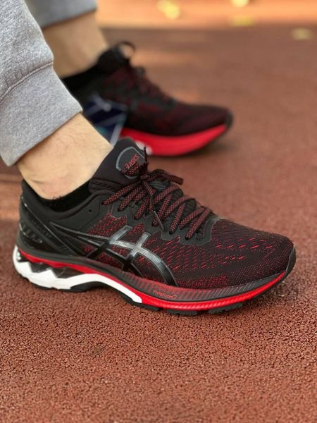 Asics Gel-Kayano 28 Black red 11565-36 фото