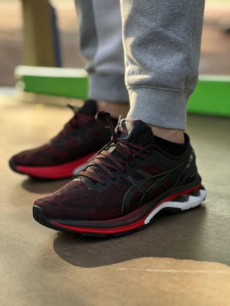 Asics Gel-Kayano 28 Black red 11565-36 фото