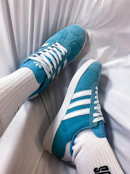 Adidas Gazelle Blue Green v2 2826-36 фото