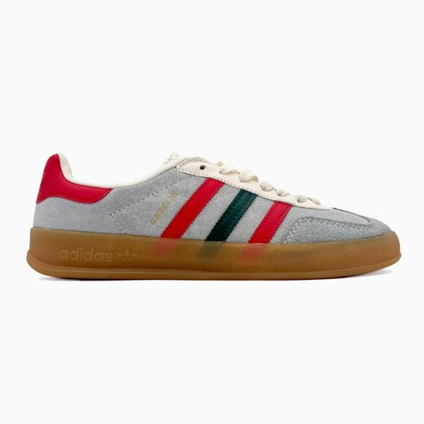 Adidas Gazelle Grey Red 10618-36 фото