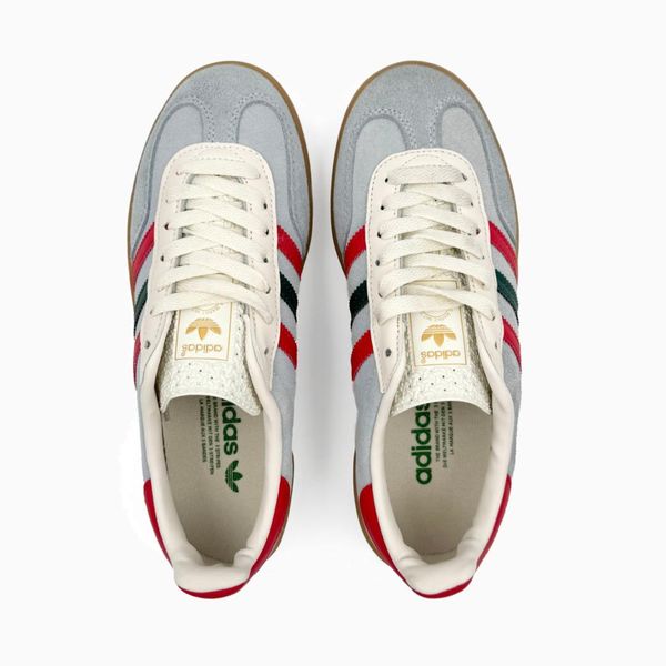 Adidas Gazelle Grey Red 10618-36 фото