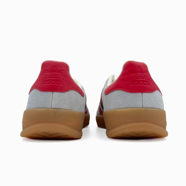 Adidas Gazelle Grey Red 10618-36 фото