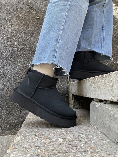 Ugg Classic Ultra Mini Platform Black 9429-36 фото