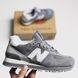 New Balance 574 Grey White (Сетка) 5 3612-36 фото 10