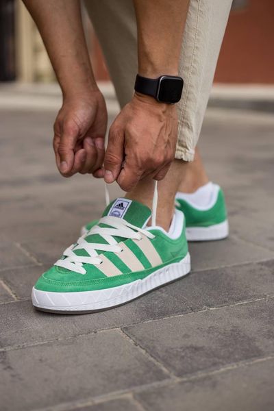 Adidas Adimatic Green White v2 9235-36 фото