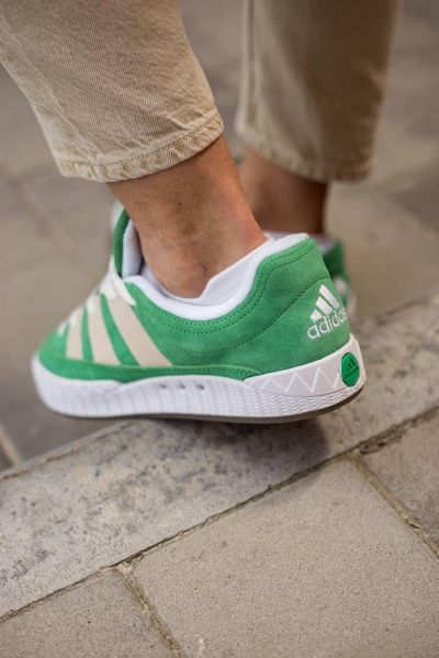 Adidas Adimatic Green White v2 9235-36 фото