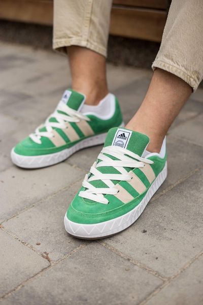 Adidas Adimatic Green White v2 9235-36 фото