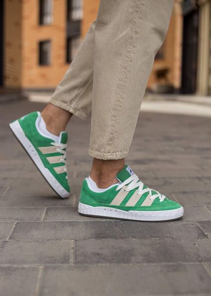 Adidas Adimatic Green White v2 9235-36 фото