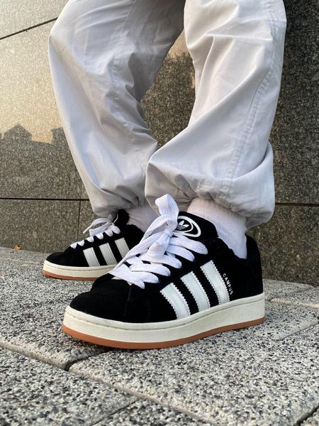 Adidas Campus 00s Black White Fur V2 9771-36 фото