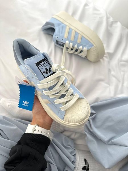 Adidas Superstar Bonega Blue Cream 9698-36 фото