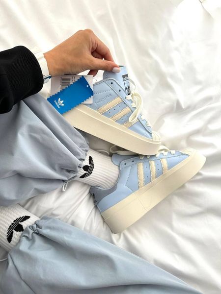 Adidas Superstar Bonega Blue Cream 9698-36 фото