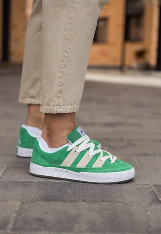 Adidas Adimatic Green White v2 9235-40 фото